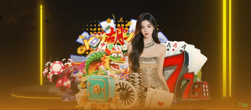 Imagem promocional dos jogos Fortune da 77gg